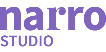 Logotipo Narro studio